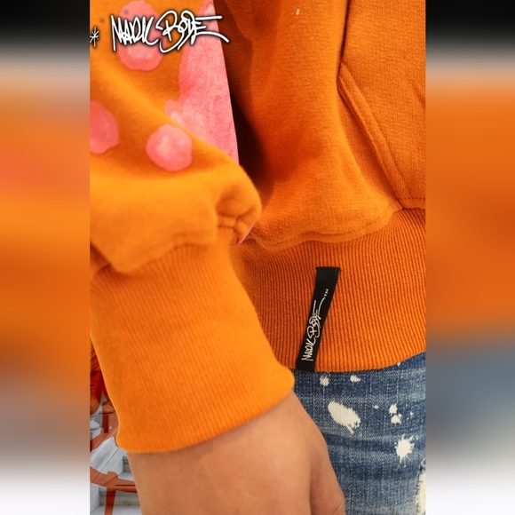 Mark Bode Cheech Stoned Rust Hoodie NWT Rare, Cartoon Artist - Picture 3 of 11